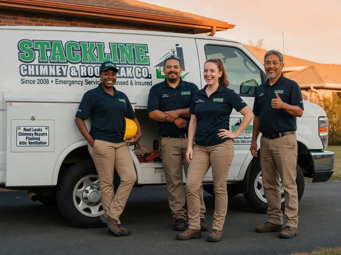 Chimney flashing repair company in Delavan, WI